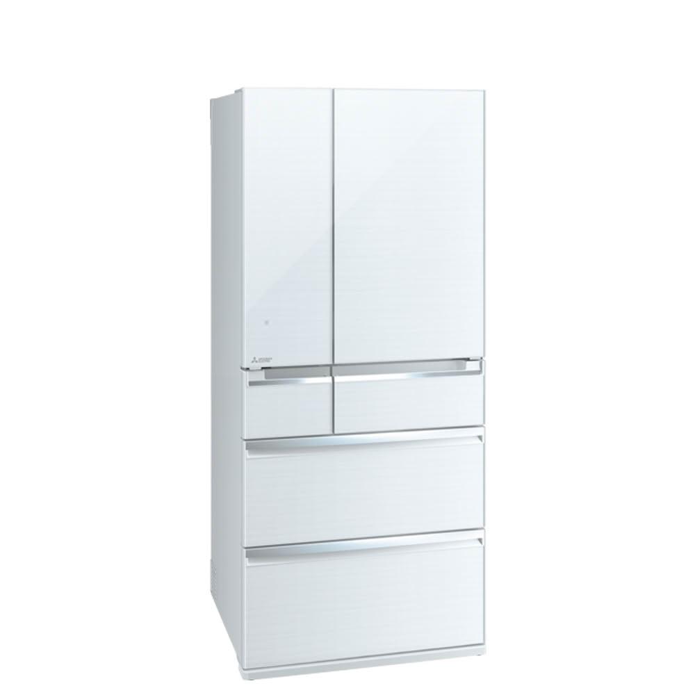 【MITSUBISHI 三菱電機】705公升日本原裝玻璃鏡面變頻六門電冰箱MR-WX71C-W-C1(水晶白)