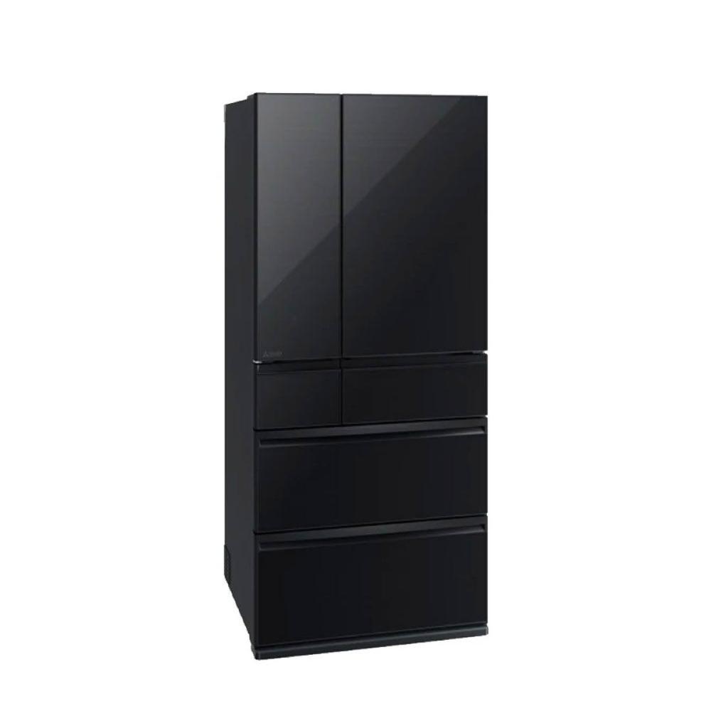 【MITSUBISHI 三菱電機】705公升日本原裝玻璃鏡面變頻六門電冰箱MR-WX71C-B-C1(星曜黑)