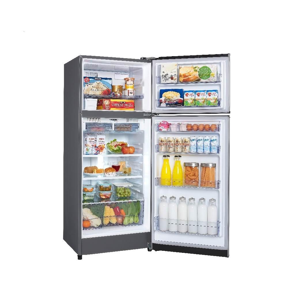 【SAMPO 聲寶】370公升星美滿極光鈦變頻系列雙門冰箱SR-C37D(K5)鈦金黑