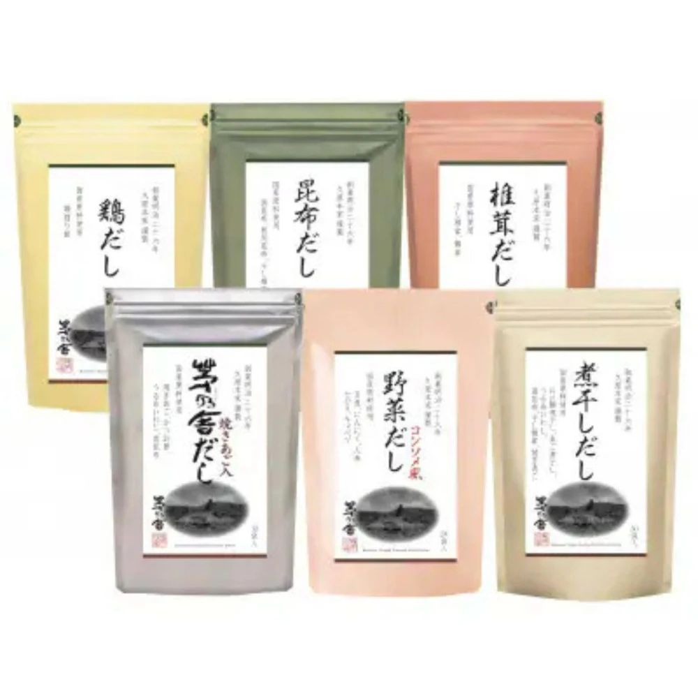 茅乃舍 KAYANOYA 高湯包 日本名店 日式高湯調味料 夾鏈袋設計 日本高湯包