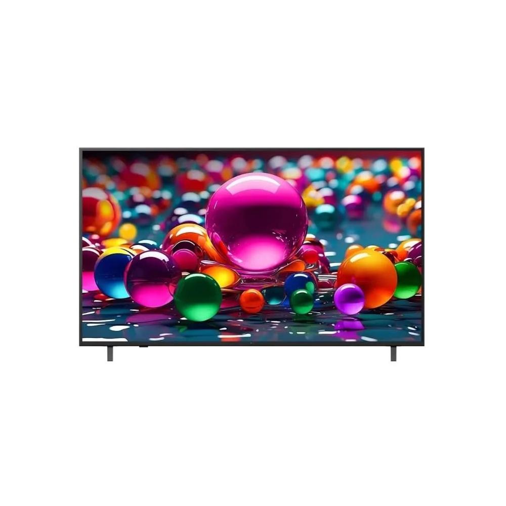 LG樂金 65UA7550PTA 65吋 4K UHD 解析度 (3840 x 2160) 智慧電視，支援聯網功能，讓您輕鬆串流觀看節目。配備 3 組 HDMI 端子、1 組 USB 插槽，以及環繞音效，提供沉浸式視聽體驗。60Hz 倍頻與 16:9 螢幕比例，適閤家庭娛樂。含桌上型基本安裝服務，2 年保固，BSMI 認證 R3A062，電源 110V。