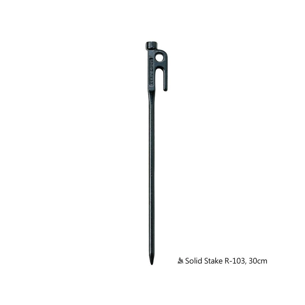 【Snow Peak】Solid Stake 30cm鍛造強化營釘 S55C 鋼材 R-103 [阿爾卑斯戶外]