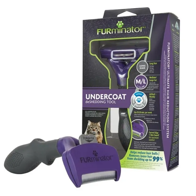 【FURminator】【愛貓聯萌】正版 二代除毛梳 FURminator 公司貨 新版 貓毛 貓 狗毛 狗除毛 廢毛梳 貓梳 毛刷  去毛梳