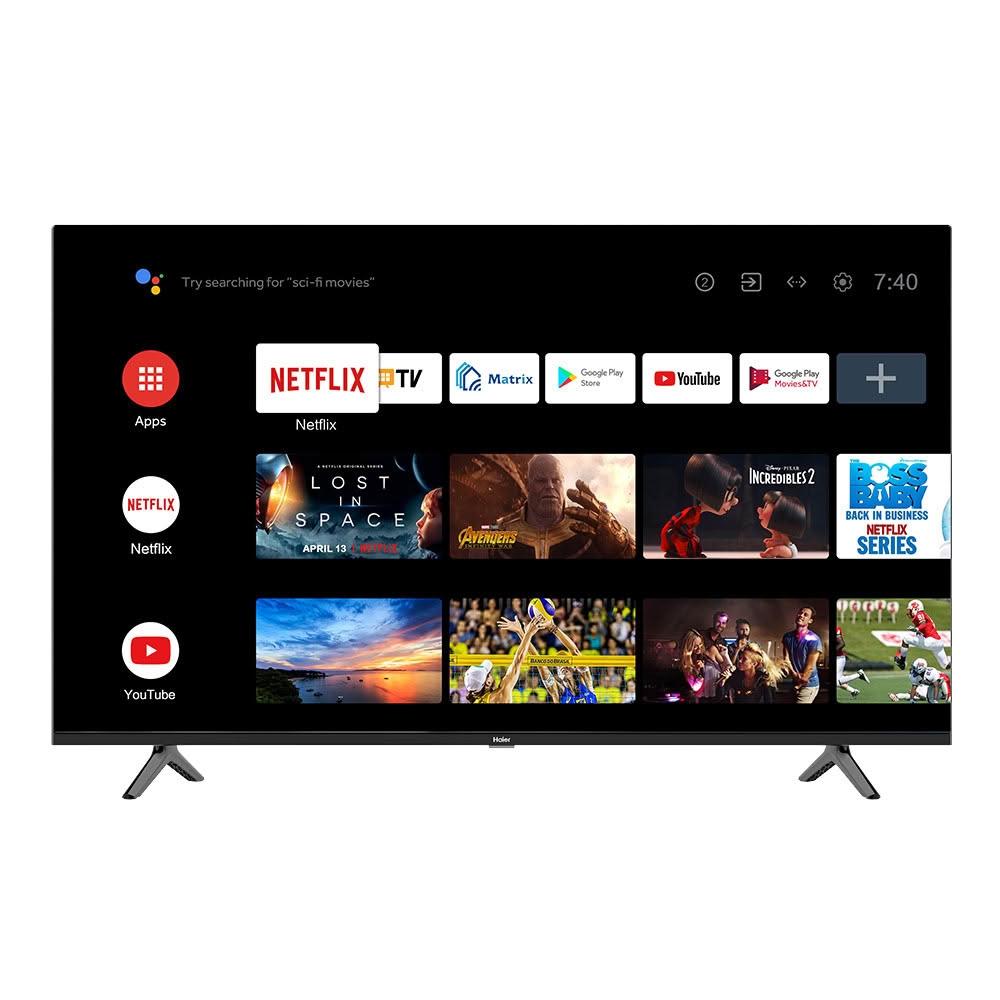 【Haier 海爾】福利品 H43K7FGD 液晶顯示器 智慧電視 43型/FHD/安卓系統 不含基本安裝