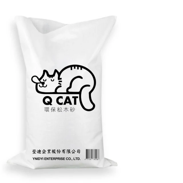 【QCAT】松木貓砂-20KG 8mm (台灣生產100%松木砂/貓咪兔子鳥類適用)