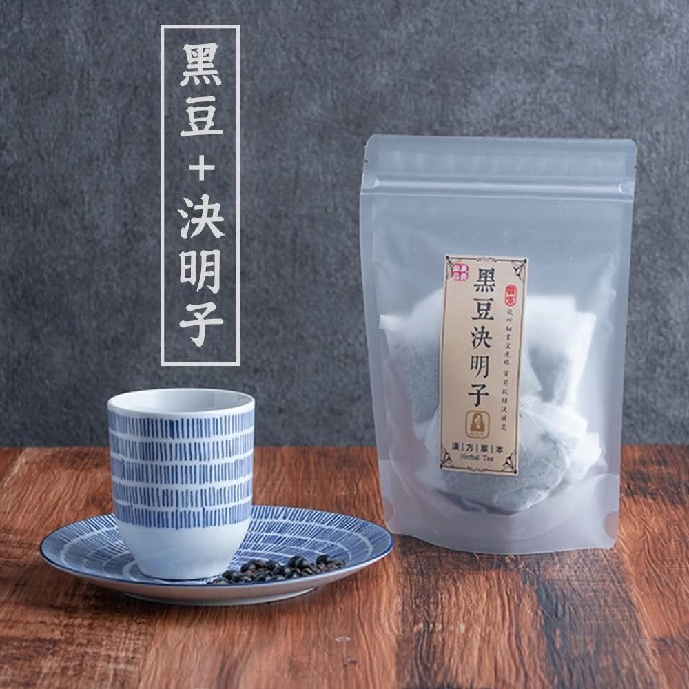 展榮商號】黑豆決明子茶15gx10包/袋(無咖啡因茶包、穀物茶包)