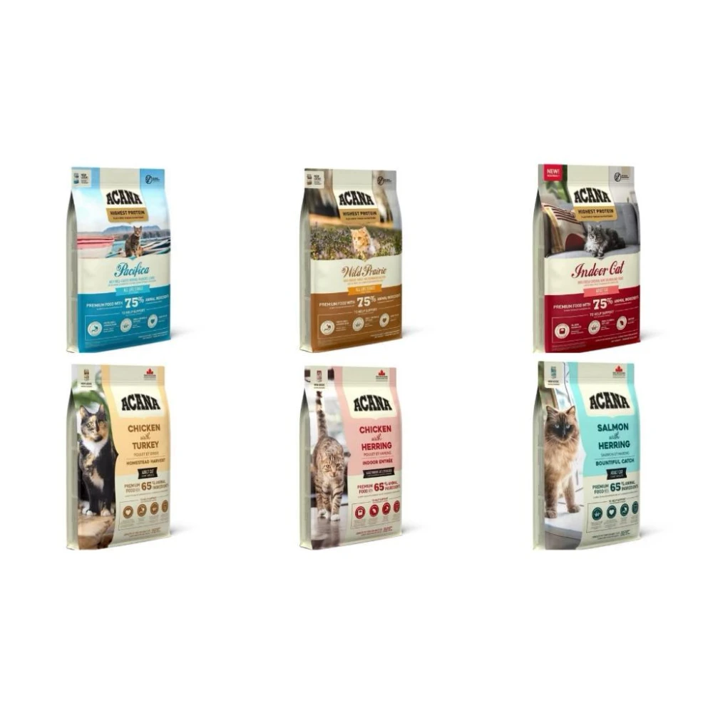 【ACANA】限定驚喜價⚡️ ACANA 4.5kg 愛肯拿 特價 貓飼料 農場饗宴 海洋盛宴 高蛋白室內貓 室內開胃貓 豐盛漁獲