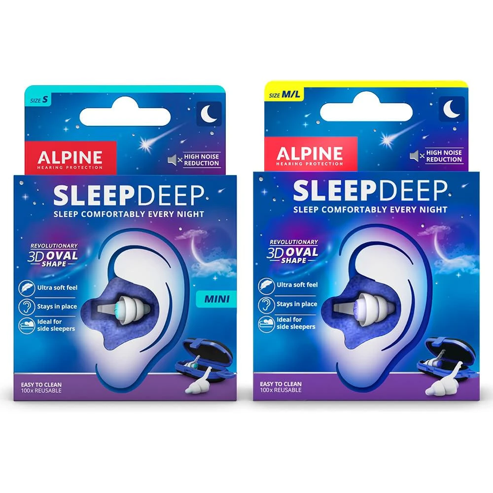 【ALPINE】SLEEPDEEP 加強版 睡眠耳塞 睡覺耳塞 防打呼 無痛耳塞 隔音耳塞 軟耳塞 耳塞 樂器用(睡眠耳塞)