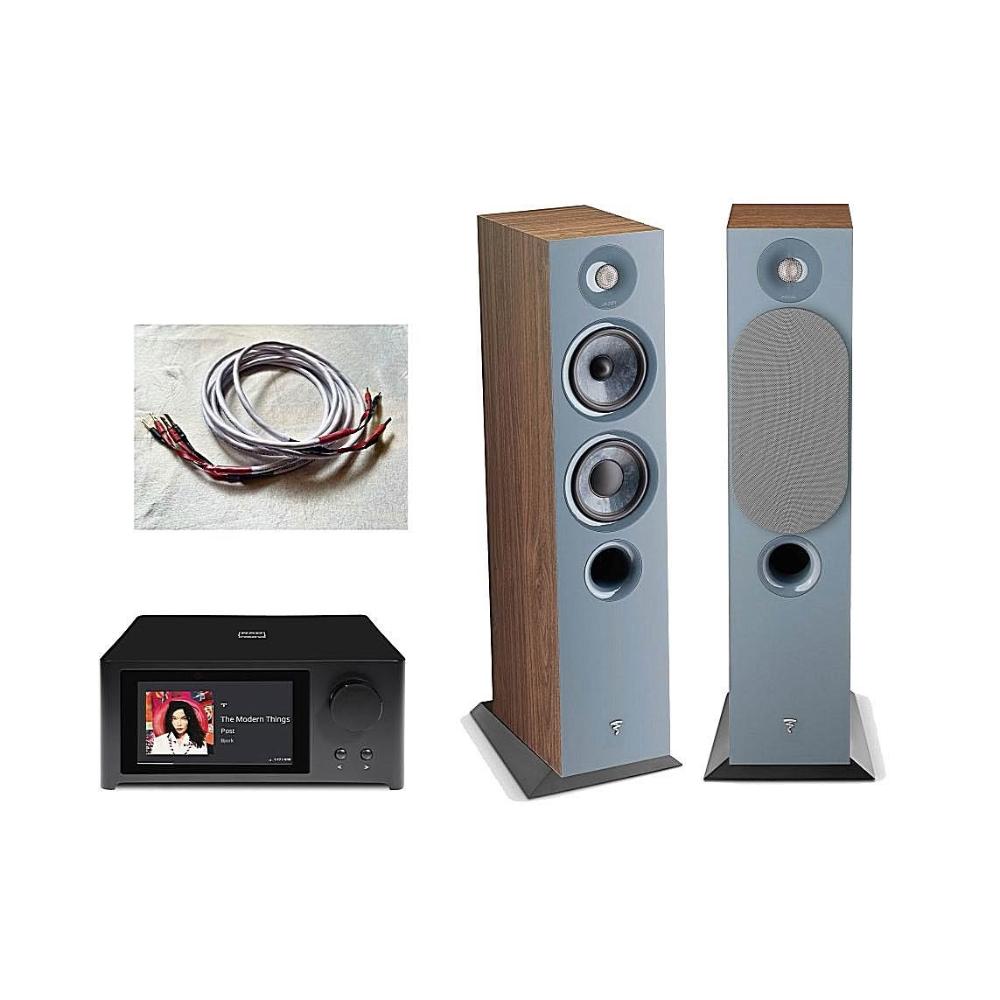 【NAD】C700 V2 串流綜合擴大機 + 法國製 Focal CHORA 816 落地喇叭
