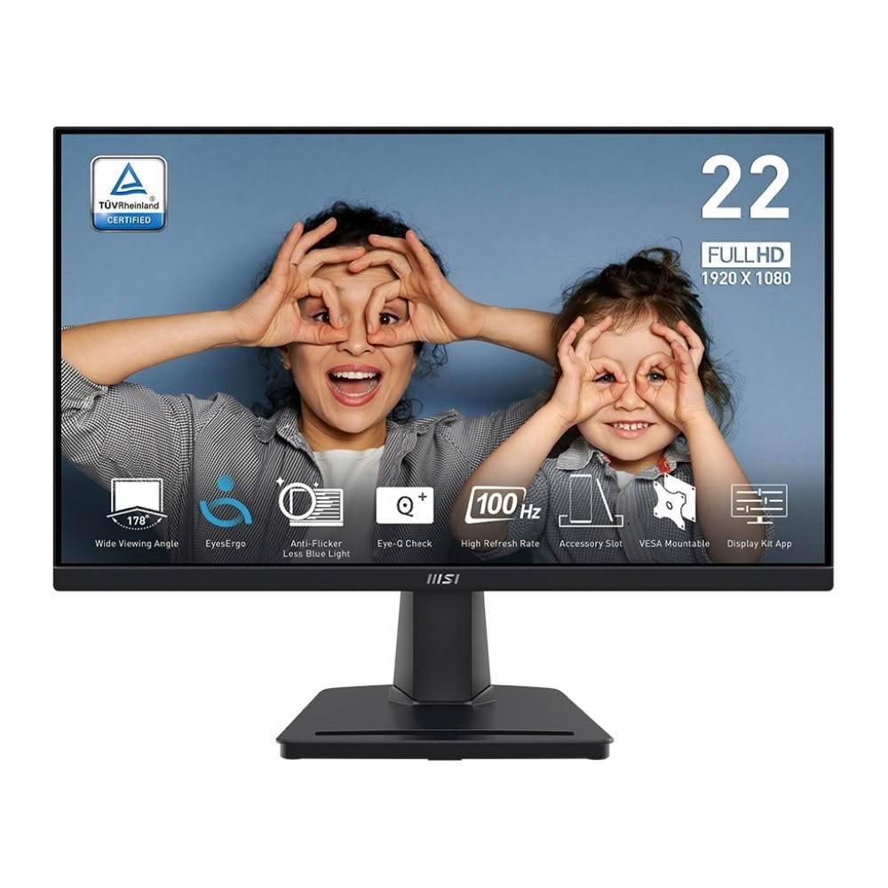 【MSI 微星】MP225V 液晶螢幕 HDMI/D-Sub/VA/1ms/100Hz/防閃爍/低藍光/無喇叭/三年保固