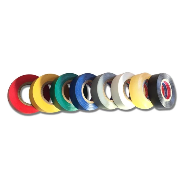 8種顏色可選 專業 電火布 PVC絕緣膠帶 電器膠布 電氣膠布 VINYL-TAPE 中崙五金