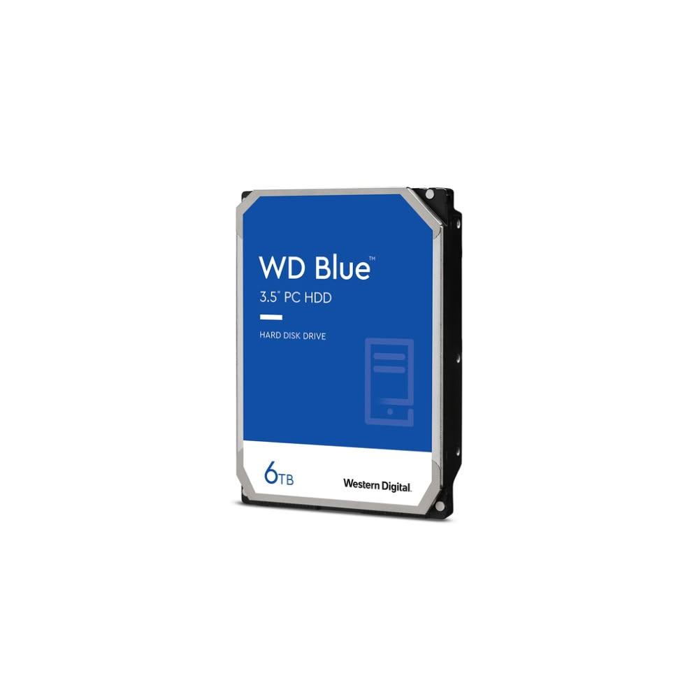 【ほぼ未使用】WD60EZAX 6TB 3.5インチ 内蔵HDD WD Blue Western Digital WD60EZAX ［WD Blue 6TB 5400rpm 256MBキャッシュ