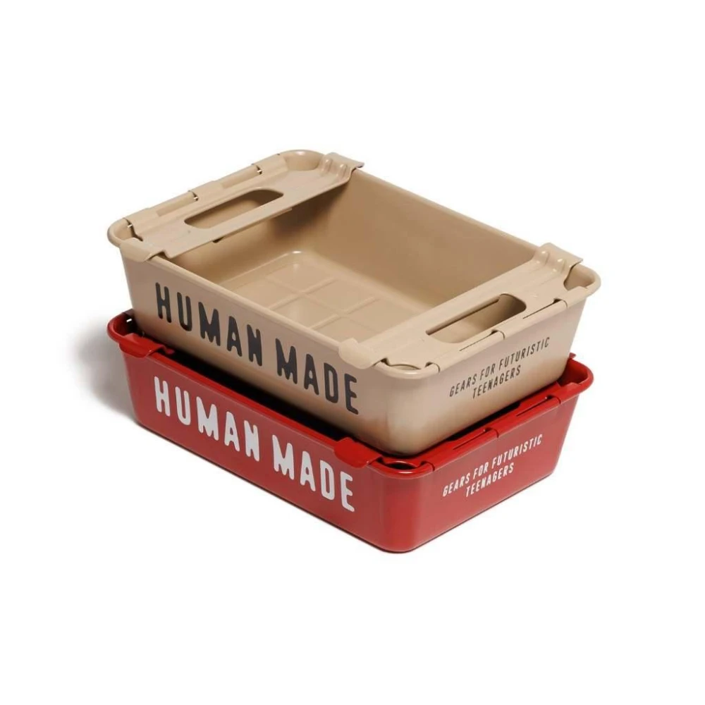 HUMAN MADE STEEL STACKING BOX4種セット新品未使用 Human Made】2024AW HUMAN MADE STEEL STACKING BOX 收納箱整理箱金屬鋼