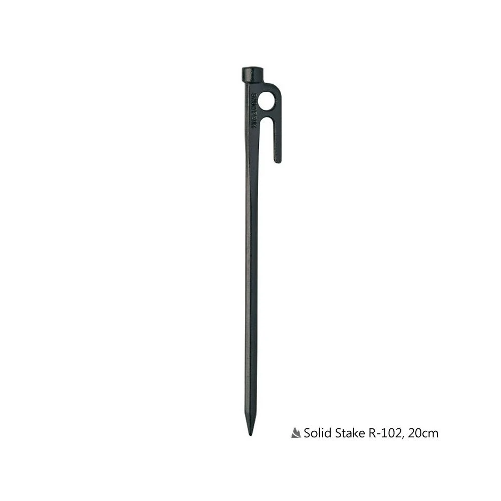 【Snow Peak】Solid Stake 20cm鍛造強化營釘 S55C鋼材 R-102 [阿爾卑斯戶外]