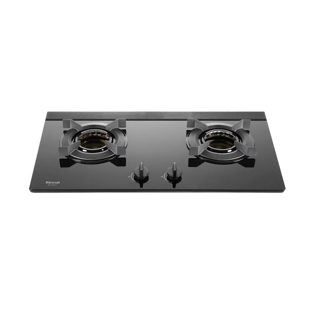 【林內】原廠控價~問問有優惠價 RB-N2601G(B) 檯面式內焰二口爐 (含基本安裝)