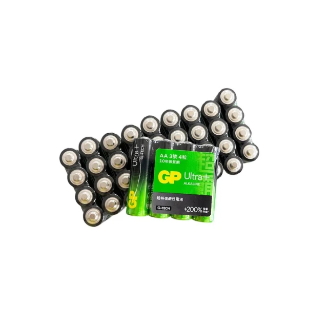 【GP 超霸】〔盒賣〕GP 強推薦 超級特強鹼 藍鹼級 超強電力 +200%電 3號鹼性電池 40顆 工廠用 不漏夜