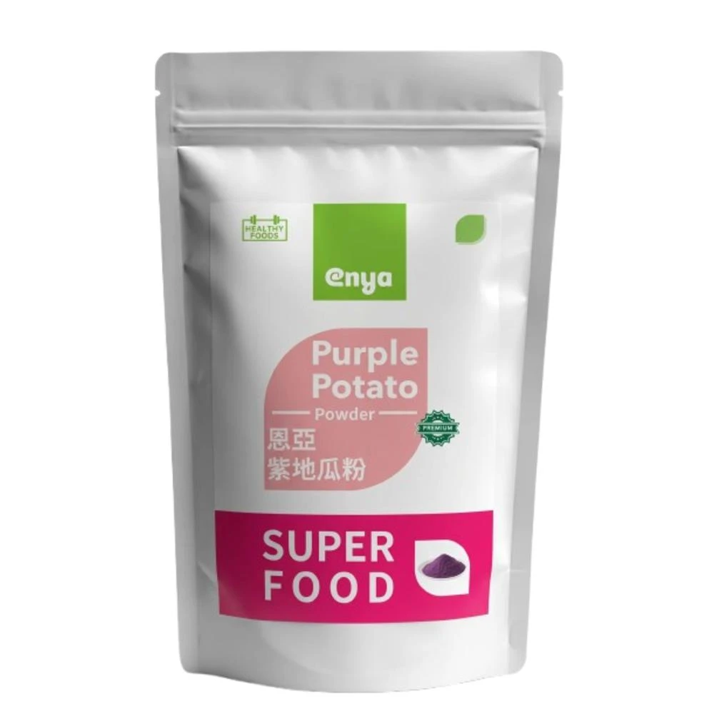 【enya 恩亞】紫地瓜粉 500g/袋｜100%純地瓜研磨