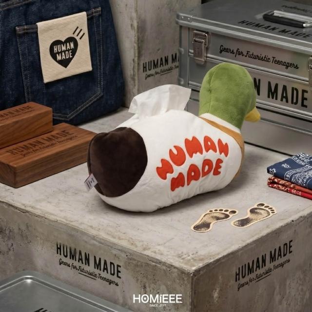 Human Made】【Homieee】Human Made Duck Plush Doll Tissue Case