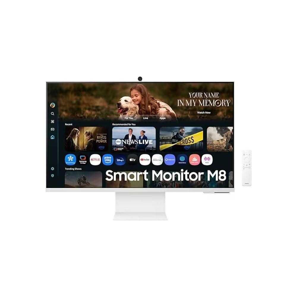 【Samsung 三星】S32FM703UC FollowMe 移動式 32吋 智慧聯網螢幕 (白) 電腦螢幕顯示器