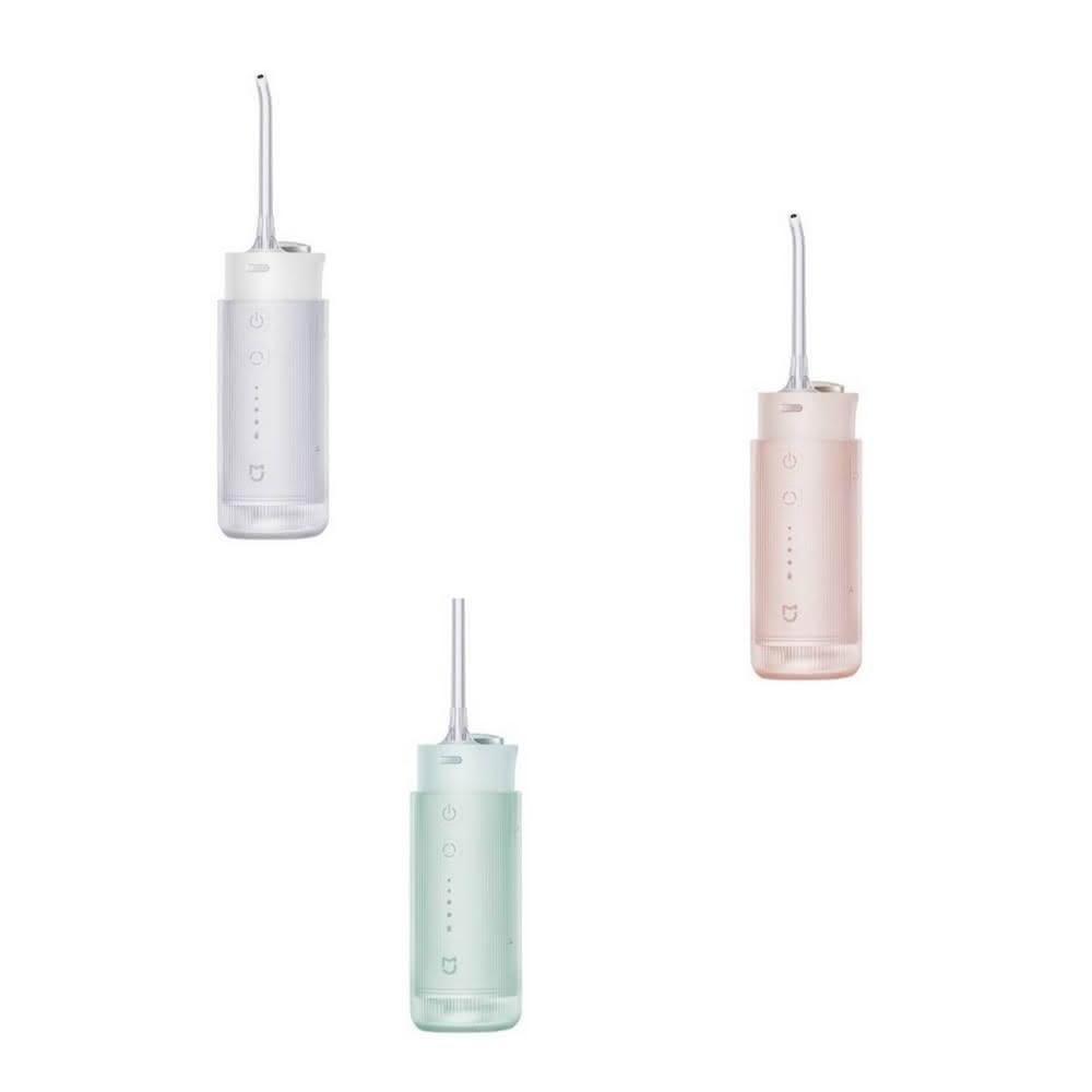 米家便攜式沖牙器F400(口腔清潔 沖牙器 潔牙用品 潔牙 清潔牙齒 沖牙機 電動沖牙機 牙套清潔)