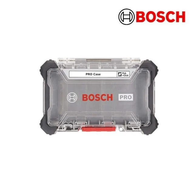 BOSCH博世 防撞大型手拿工具箱 中型 空盒 起子頭收納夾 六角柄 雙面 收納盒 配件儲存盒 套筒 起子頭 鑽頭