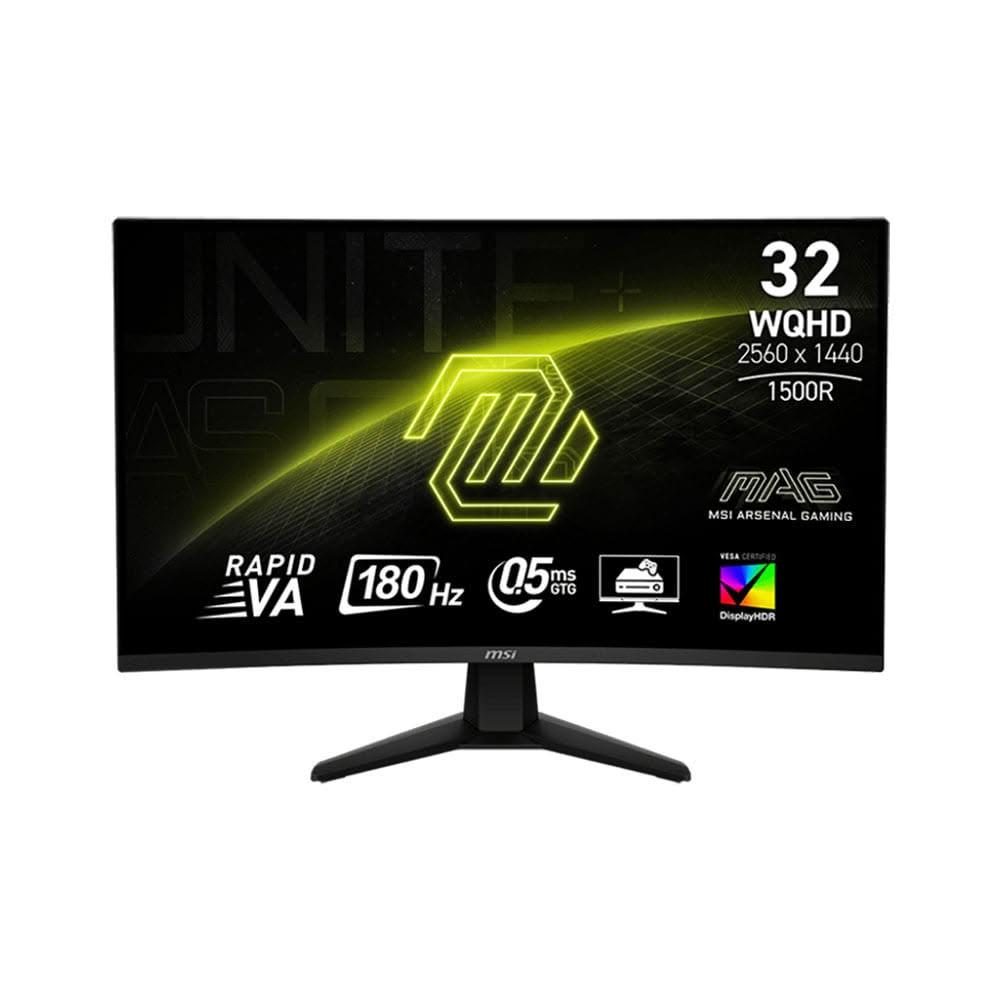 【MSI 微星】MAG 32CQ6F 曲面電競螢幕 32型 2K/VA/180Hz /0.5ms/FreeSync