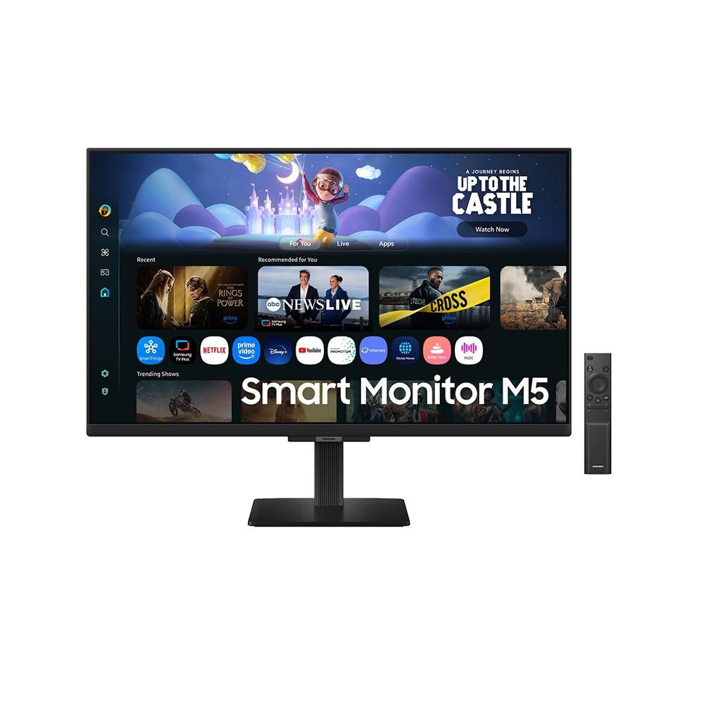 【Samsung 三星】SAMSUNG 三星 S27FM500EC 電腦螢幕 27吋 60Hz FHD 5ms 內建喇叭 智慧螢幕 液晶螢幕