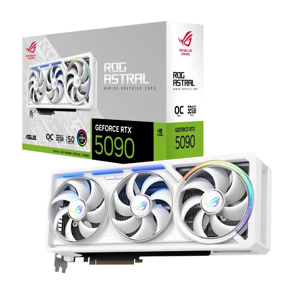【ASUS 華碩】ROG-ASTRAL-RTX5090-O32G-WHITE (組合包)