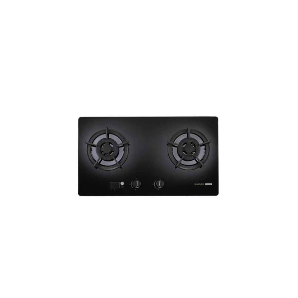 【SAKURA 櫻花】二口小面板檯面爐 G2527G G2627GB 雙爐獨立智能時控 5種火力 智能定時關火 爐頭雙重凸簷