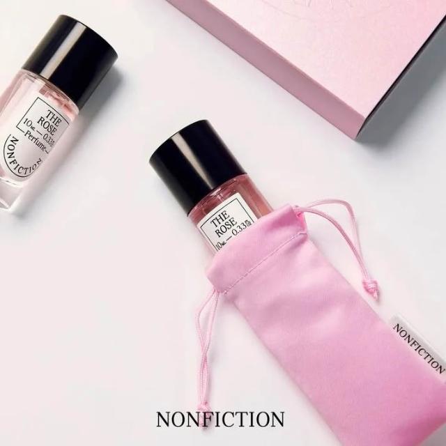 韓國NONFICTION THE ROSE 10ML香水禮盒附束口袋