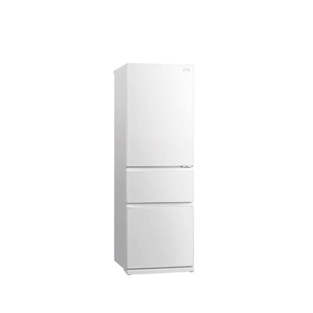 【MITSUBISHI 三菱電機】365(L) 1級變頻3門電冰箱 MR-CGX37EN 純淨白 送基本安裝【贈2合1冷暖扇】