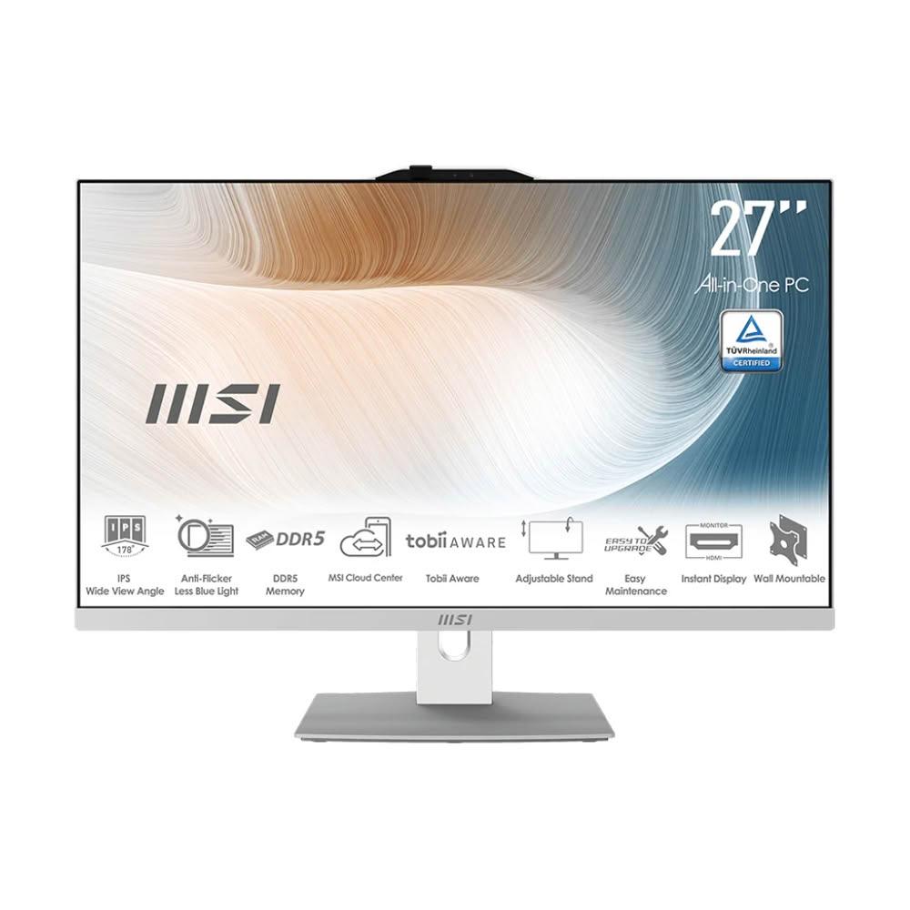 【MSI 微星】Modern AM272P 1M-860TW AIO液晶電腦 (Core3-100U/8G/512G/WIN11)
