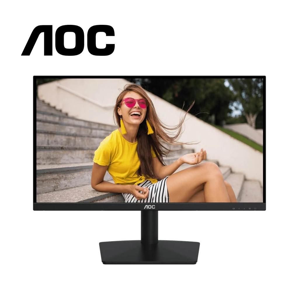 AOC 24B15H3 AOC 24B15H3 是一款 23.8 吋 IPS 面板螢幕,提供 1920 × 1080 最高解析度與 120Hz 高重新整理率,支援 Adaptive-Sync 技術。具備抗藍光、護眼、零閃屏等健康顯示功能,並擁有窄邊框與超薄機身設計,適合看片、追劇、辦公及學生使用。支援 HDMI 與 VGA 輸入,重量僅 2.8kg,方便移動與安裝,提供三年保固服務。