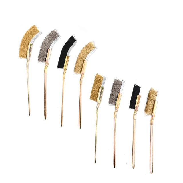 彎柄 鐵柄 鋼絲刷 刀型清潔刷 刀型不鏽鋼刷 PVC直柄 銅絲刷 迷你鐵刷 縫隙除銹 刷油煙機 清洗用