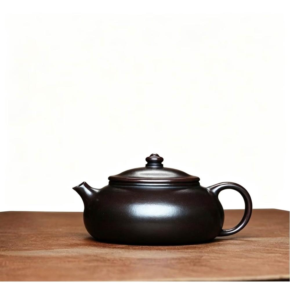 紫砂 寒江壺 高檔 家用 泡茶壺 送禮 品茶杯 個人 專用壺 復古 功夫茶具 茶葉