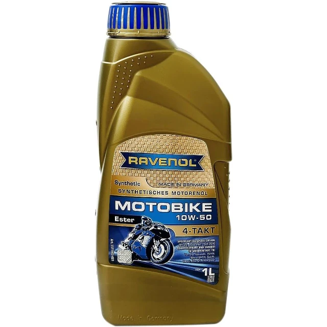 【RAVENOL 日耳曼】德國 漢諾威 RAVENOL Motobike 4T 10W50 酯類合成機油 #0816