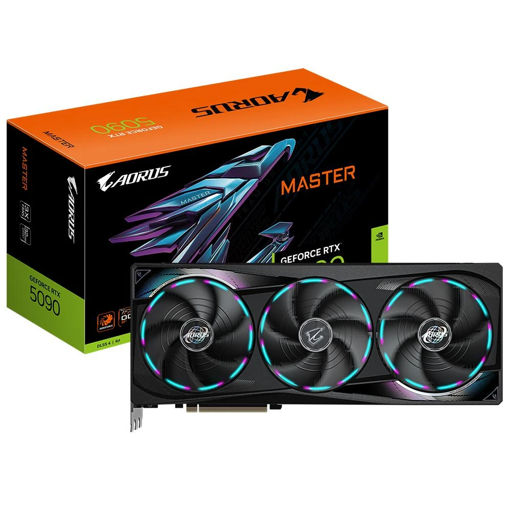 【GIGABYTE 技嘉】AORUS RTX 5090 MASTER 32G 顯示卡