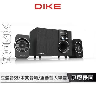 【DIKE】DIKE 多媒體2.1聲道藍芽喇叭【4吋重低音大單體】 重低音喇叭 藍芽喇叭 藍芽音響 喇叭 音響 DSM305