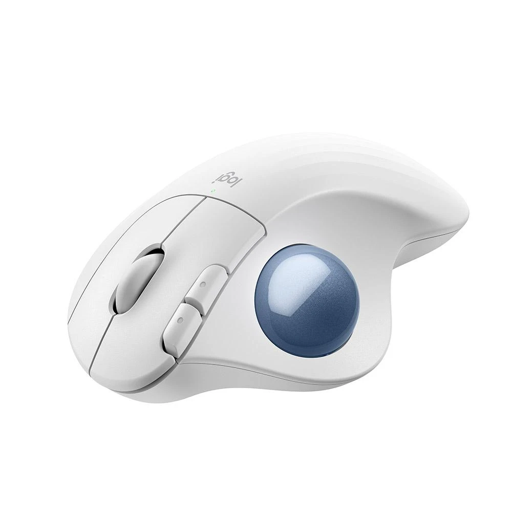 【Logitech 羅技】Ergo M575S 無線軌跡球 珍珠白