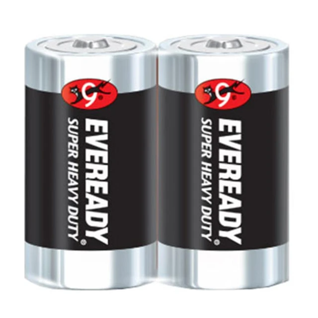 【Everedy 永備】碳鋅電池2號 2入 1235