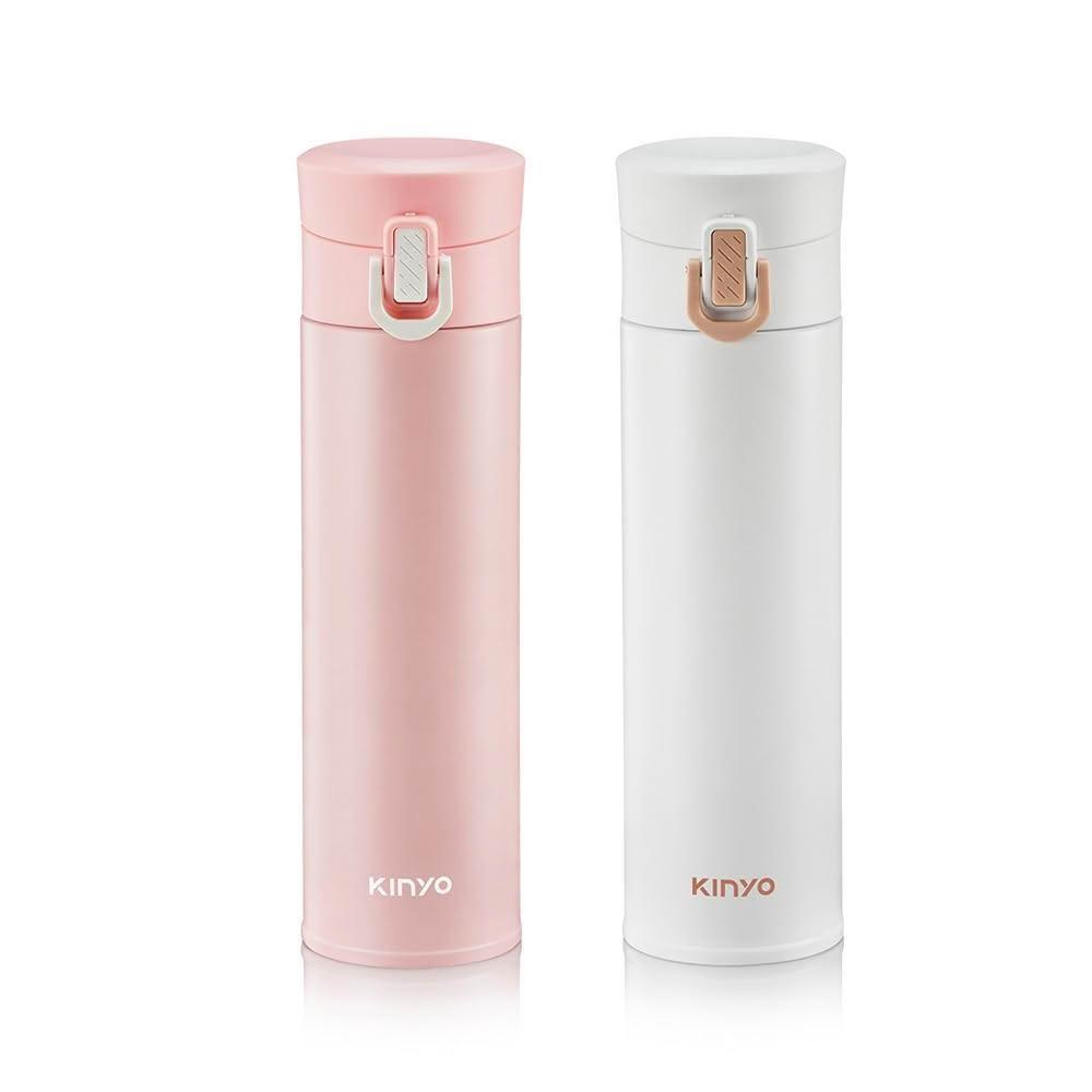 【KINYO】★官方直營★304不鏽鋼超輕量保溫杯 300ml 白色 (KIM-30)