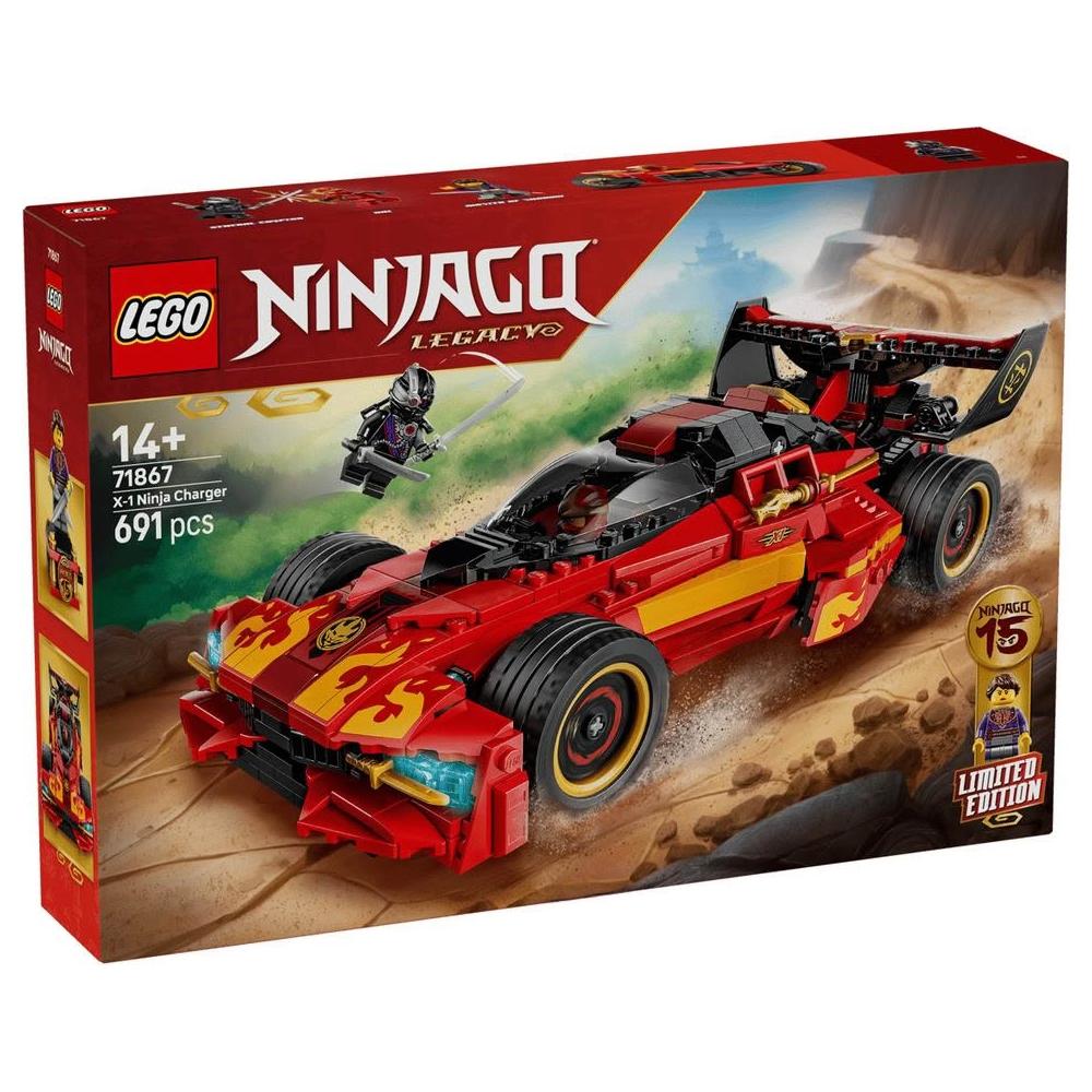 LEGO 樂高】71867 X-1 忍者電極跑車15 週年紀念版樂高® Ninjago系列