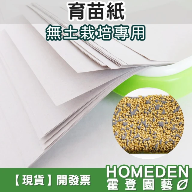 育苗紙 種菜紙 無土栽培 種植紙 豆芽育苗盤 種菜工具 種子防漏 吸水保濕 芽菜盤【HOMEDEN霍登園藝】