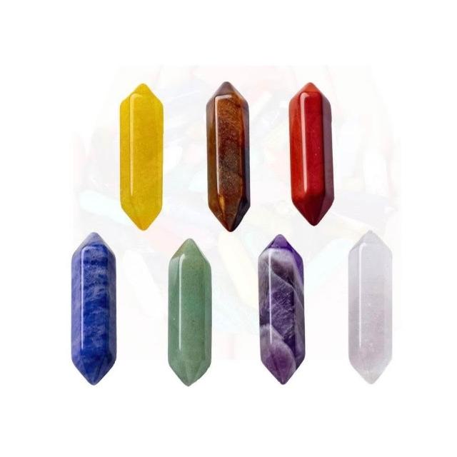 ✳✨激凄超逸品❗✨超高透明度‼️✨高品質 水晶 六角柱 天然石 原石 開運堂】台灣現貨天然水晶柱天然石雙尖六角柱半寶石裸石天然石晶柱拋光柱