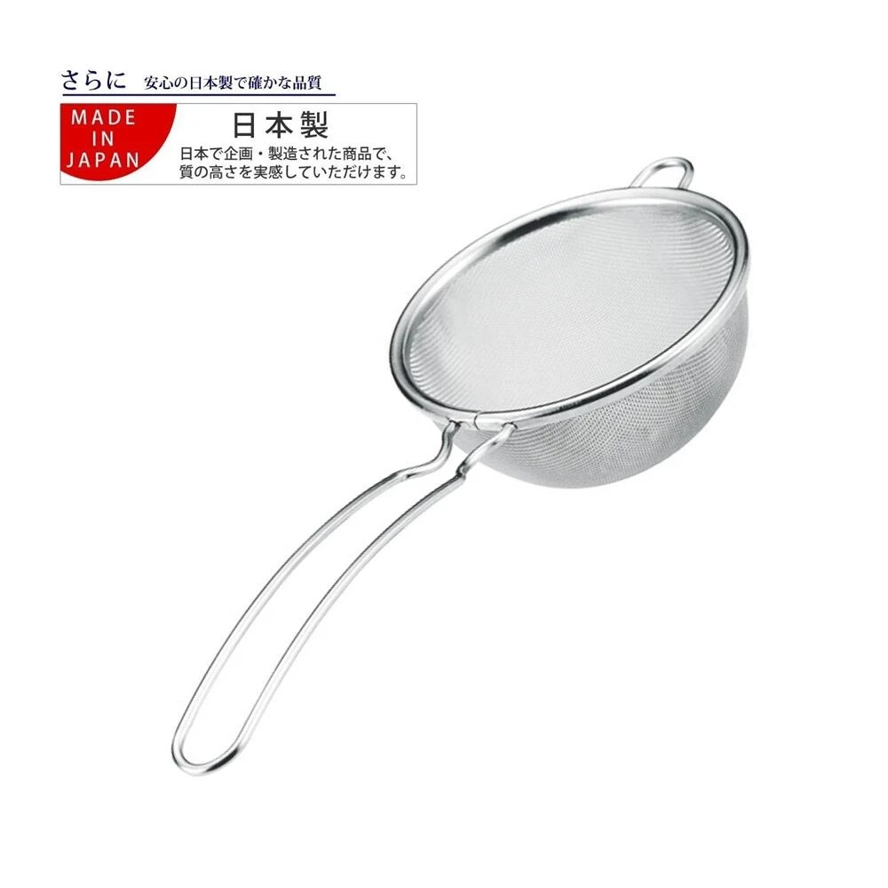 新越金網 不鏽鋼濾茶網 淺型40網目 (可以過篩抹茶粉) [偶拾小巷] 日本製