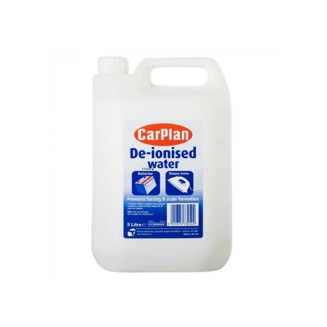 【CarPlan】英國 De-ionised 去離子水