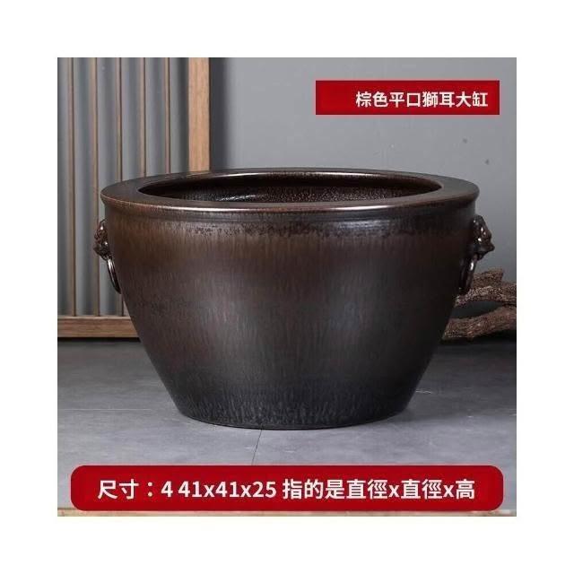 景德鎮陶瓷錦鯉金魚缸特大號庭院門海大型睡蓮缸荷花缸老式大水缸