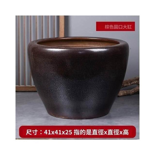 景德鎮陶瓷錦鯉金魚缸特大號庭院門海大型睡蓮缸荷花缸老式大水缸