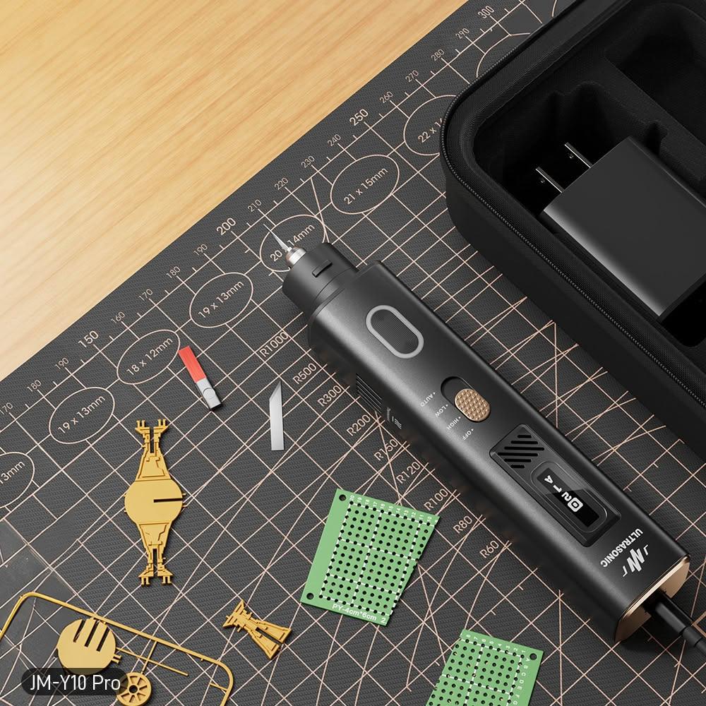 JAKEMY 傑科美超聲波切割刀JM-Y10 Pro 附5種刀片筆式雕刻刀超音波精密