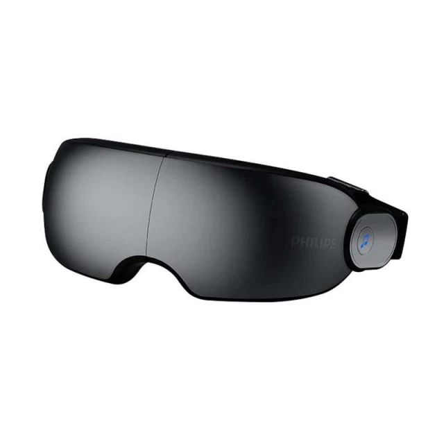 【Philips 飛利浦】(新品免運) 氣囊式熱敷眼部按摩器-穿透型 PPM2701BK 眼罩 熱敷眼罩 眼部按摩